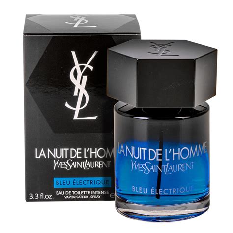 la.nuit de l'homme ysl|YSL la nuit de l'homme bleu electrique.